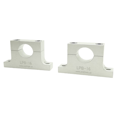 Used Lots of 2 OnDrives LPB-16 Linear Shaft Support 1in, 3.19in x 0.75in, 2.62in
