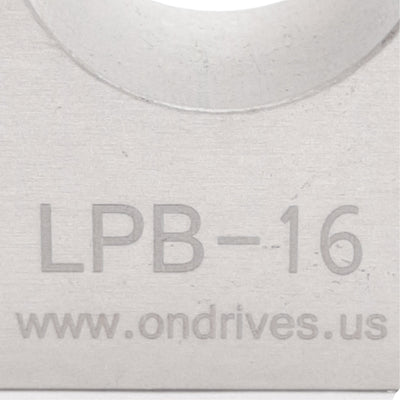 Used Lots of 2 OnDrives LPB-16 Linear Shaft Support 1in, 3.19in x 0.75in, 2.62in