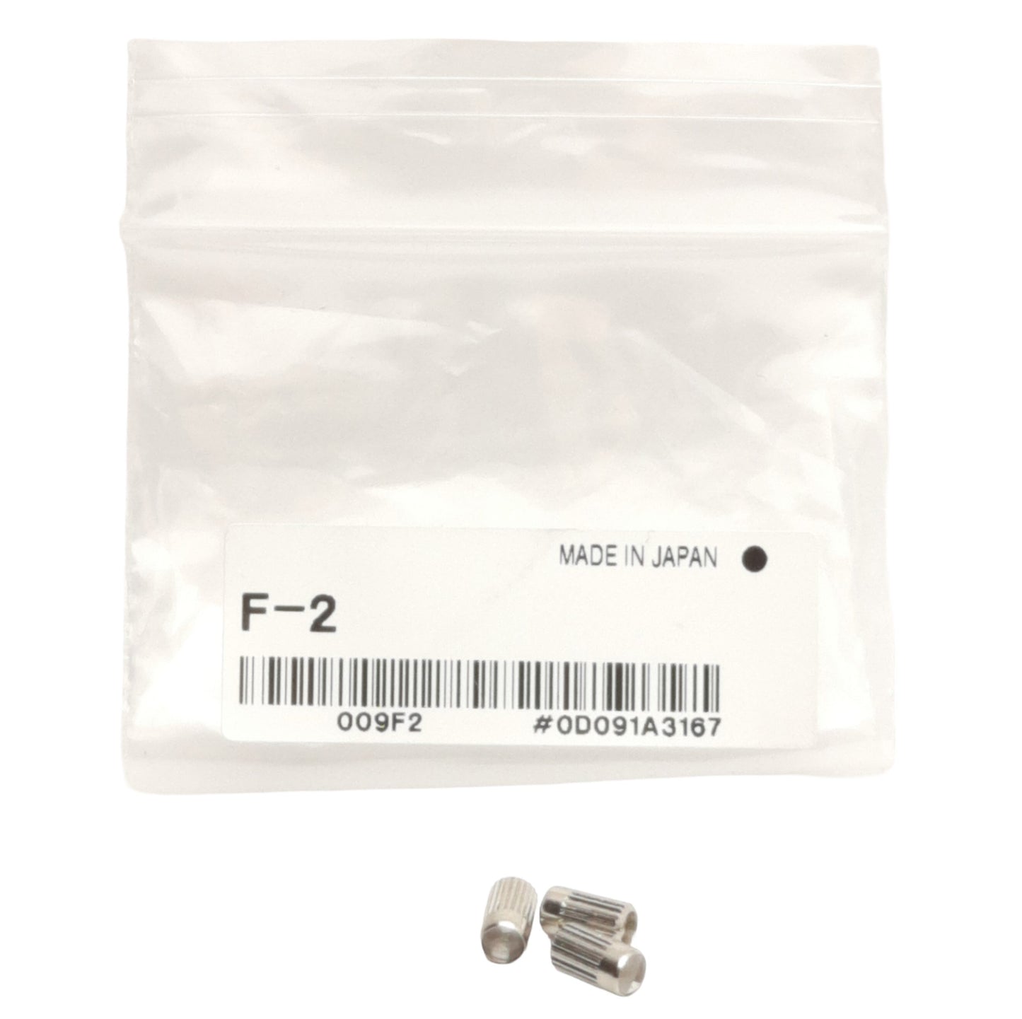 New Lot of 3 Keyence F-2 Fiber Optic Transmissive Lens, 15° Aperture, ø4mm x 7.9mm