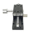 Used Misumi XLWG100 Manual X-Axis Stage, +-40mm Travel, 18mm Pitch, 29.4N Max, M4 M2
