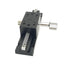 Used Misumi XLWG100 Manual X-Axis Stage, +-40mm Travel, 18mm Pitch, 29.4N Max, M4 M2