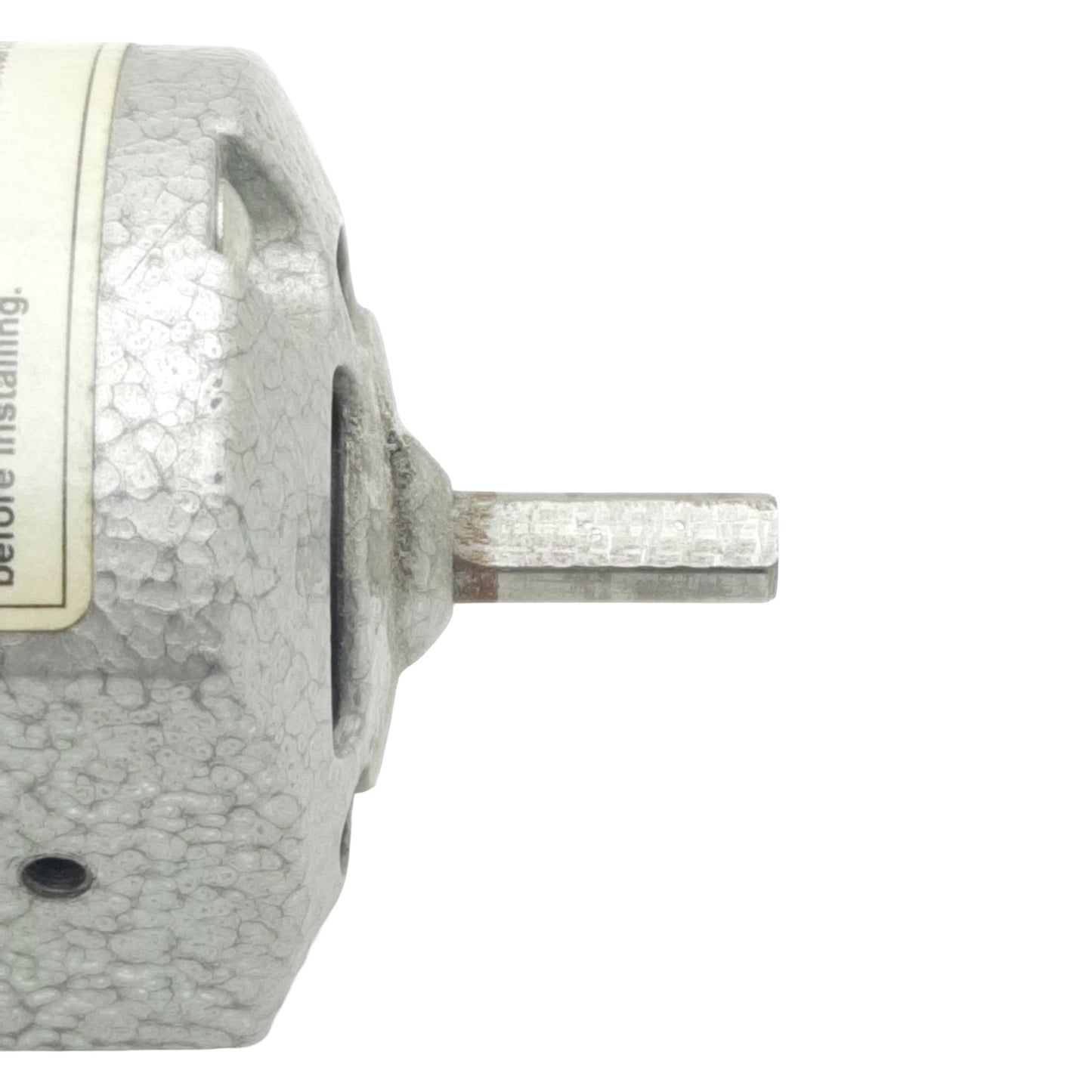 Used Dayton 2M057B Universal AC/DC Motor, 115VAC 1.2A, 1/15HP 5000RPM, ø5/16in Shaft