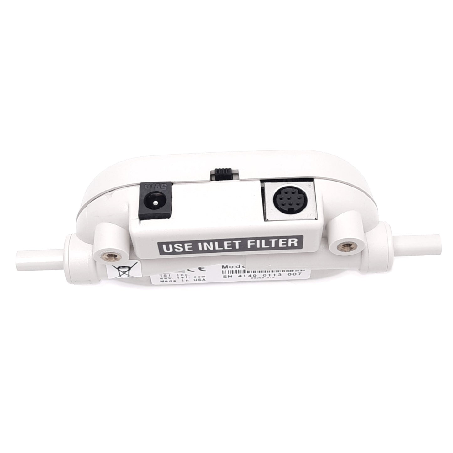 Used TSI 4140 A Mass Flow Meter, 0.01-20L/min, 1/4in Tube OD, 7.5VDC, 620kPa Max