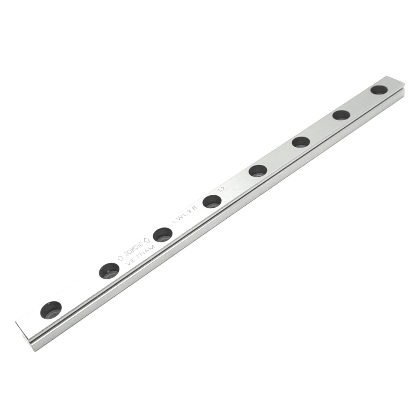 Used IKO LWL9B Linear Motion Guide Rail, 9mm Width, 158mm Length, 20mm Pitch