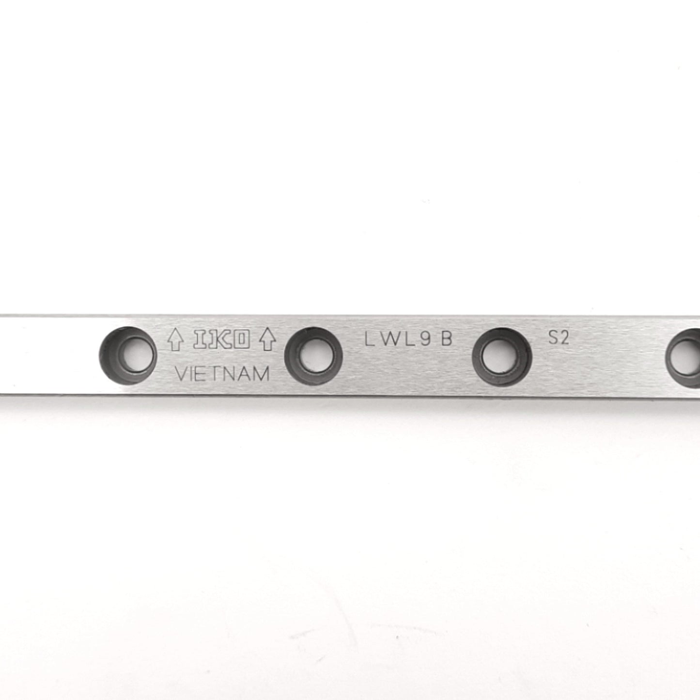 Used IKO LWL9B Linear Motion Guide Rail, 9mm Width, 158mm Length, 20mm Pitch