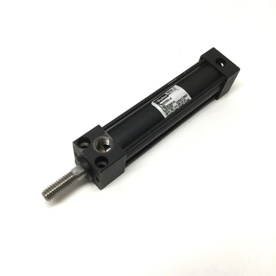 Used Parker 0.75USU3603.00 Tie-Rod Pneumatic Cylinder 3/4" Bore, 3" Stroke, 200psi