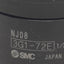 Used SMC NJ08 Floating Joint Alignment Coupler, 1/2-20 UNF, 150psi, 3500lbs Thrust