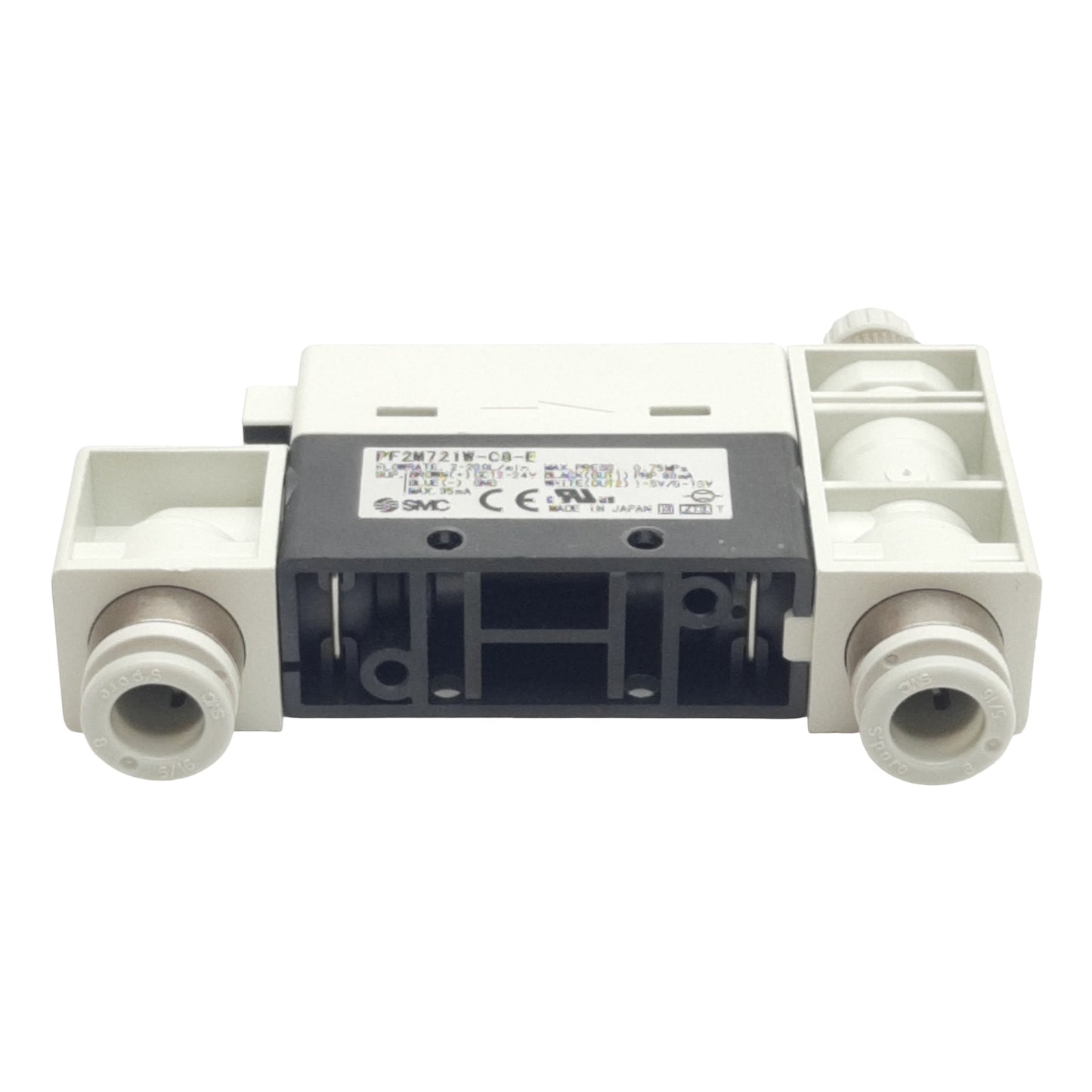 Used SMC PF2M721W-C8-E Digital Air Flow Sensor PNP 80mA 24/30VDC, 2-200L/min, 0.75MPa