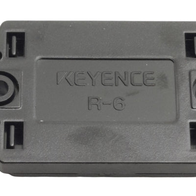 New – Open box Keyence R-6 LV Series Laser Sensor Reflector 23 x 23mm Active Area, 29.4 x 45mm