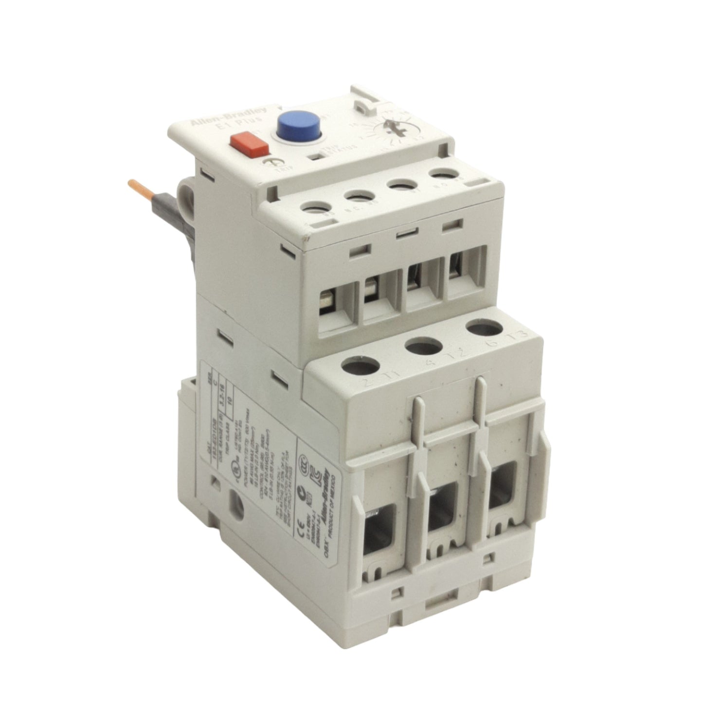 Used Allen Bradley 193-ED1DB Solid State Overload Relay, 3.2-16A, 3-Phase, 600V Max