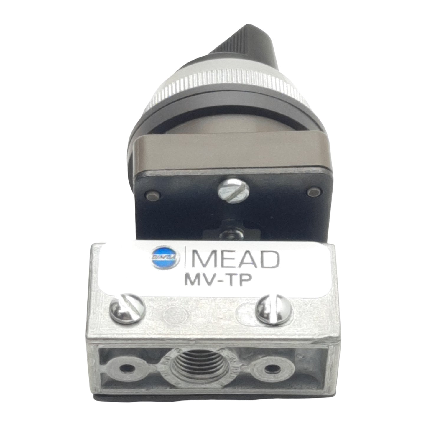 Used Bimba MV-TP MEAD Pneumatic Manual Valve, 3/2-Way, 120psi, 6scfm, 1/8in NPT