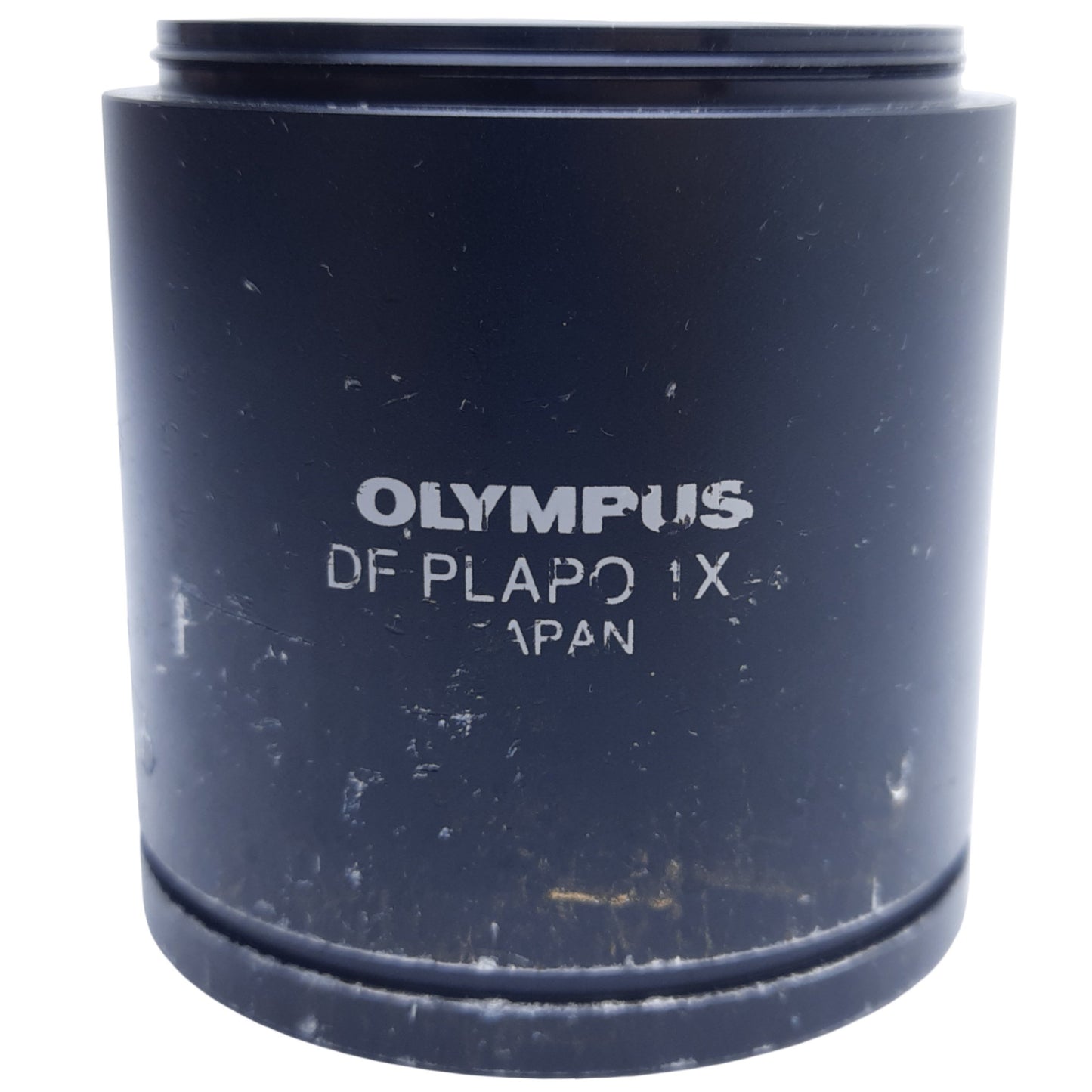 Used Olympus DF PLAPO 1X-4 Objective Stereo Microscope Lens, WD=81mm, *Scratches*