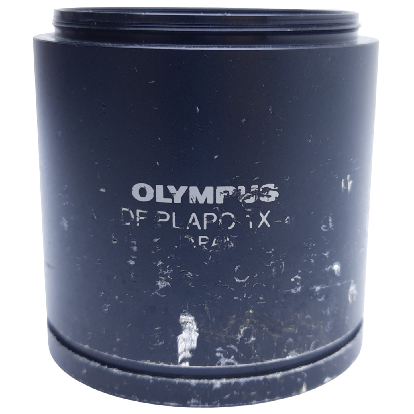 Used Olympus DF PLAPO 1X-4 Objective Stereo Microscope Lens, WD=81mm, *Scratches*