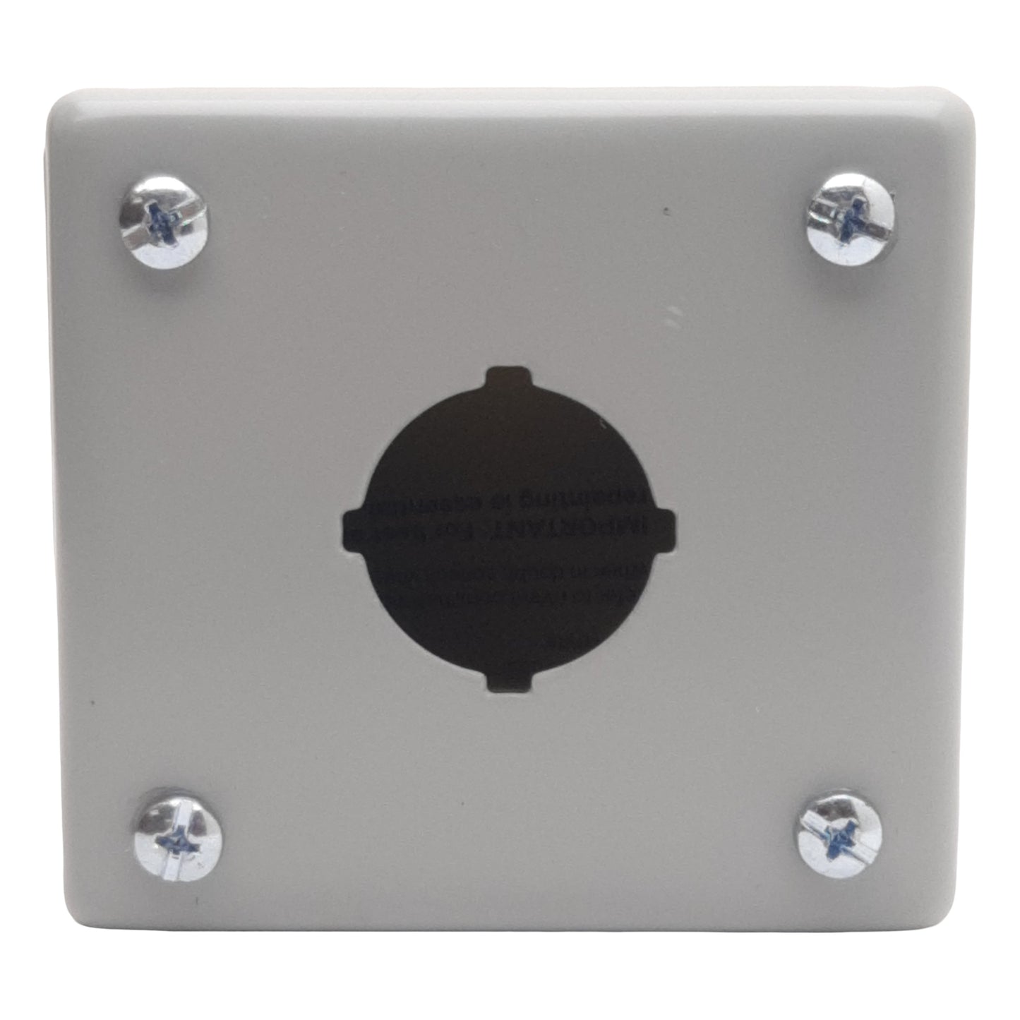 New nVent Hoffman E1PB Steel Pushbutton Enclosure, ø30.5mm, IP65, 89 x 83 x 70mm