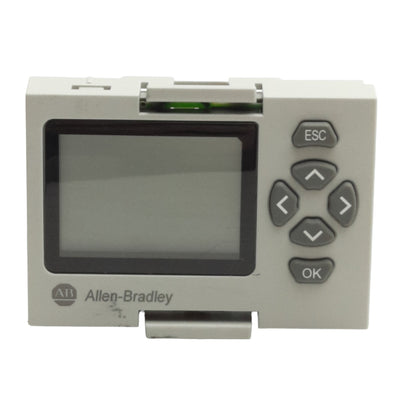 Used Allen Bradley 2080-LCD Micro810 LCD Display w/ Keypad, 3.3V / 24VDC