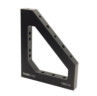 Used Thorlabs VB01A Vertical Bracket For Breadboards 1/4"-20 Tapped, 6in x 5 x 0.73in