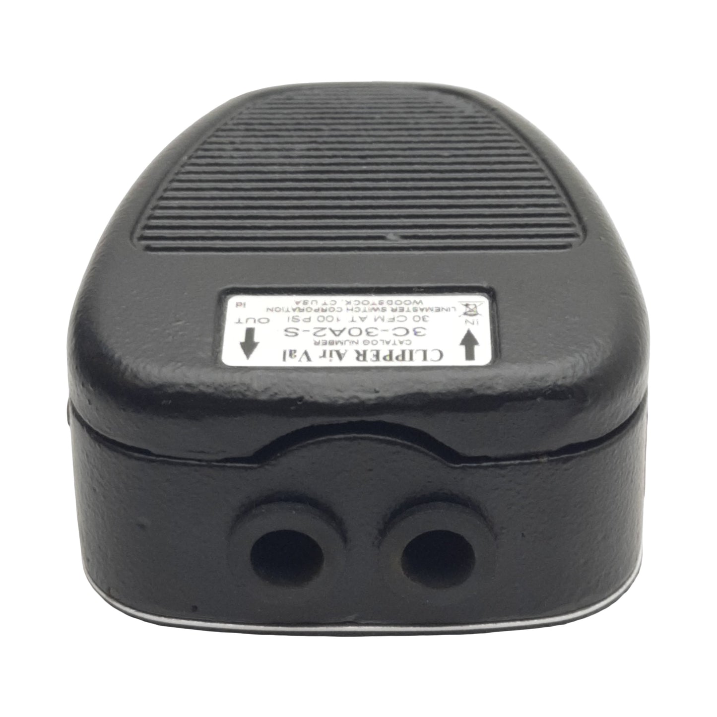 Used Linemaster Switch 3C-30A2-S Clipper Air Val Foot Pedal, 3-Way, 150psi, 1/8in NPT