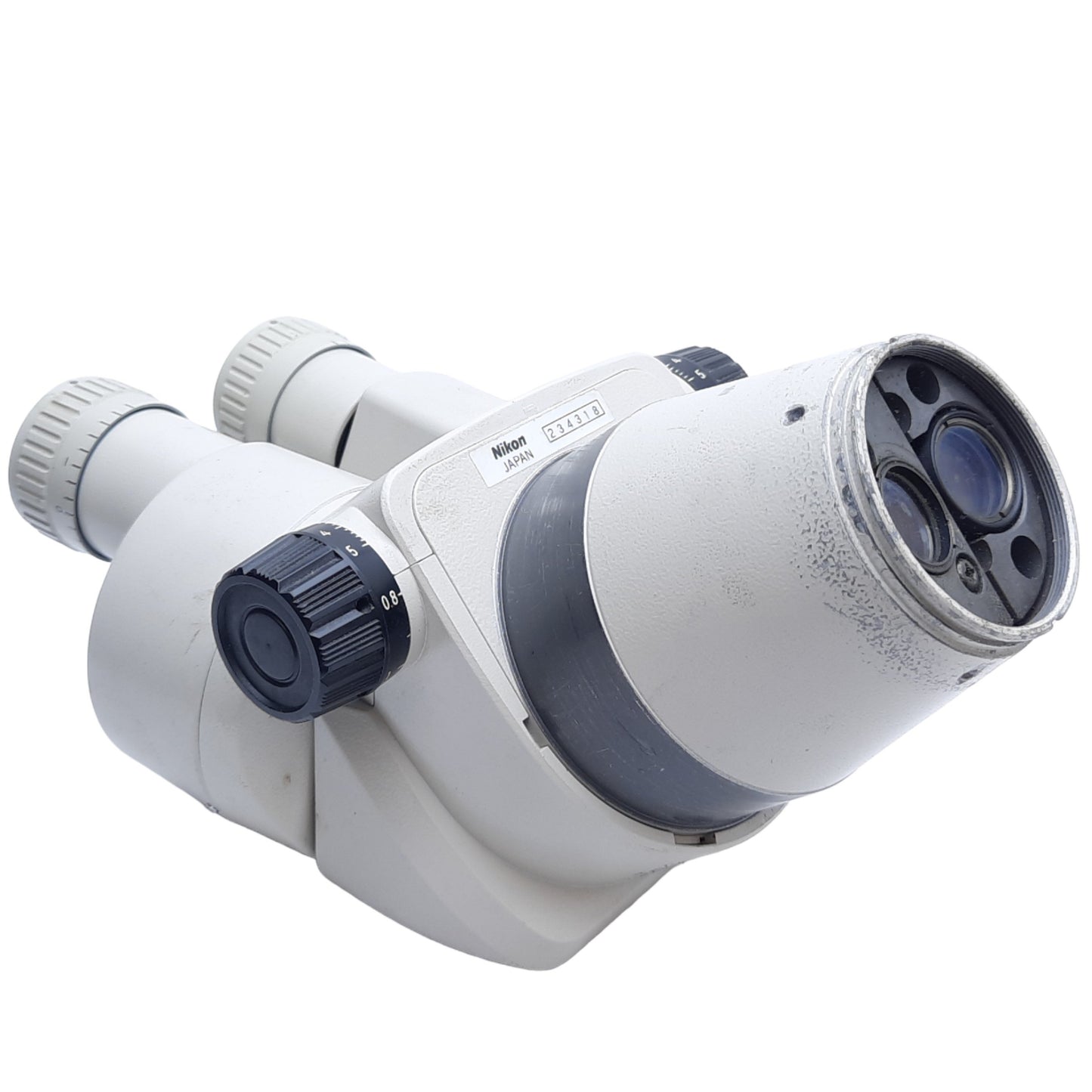 Used Nikon SMZ-2B Stereo Microscope Head, Zoom Magnification 0.8x-5x *No Eyepieces*