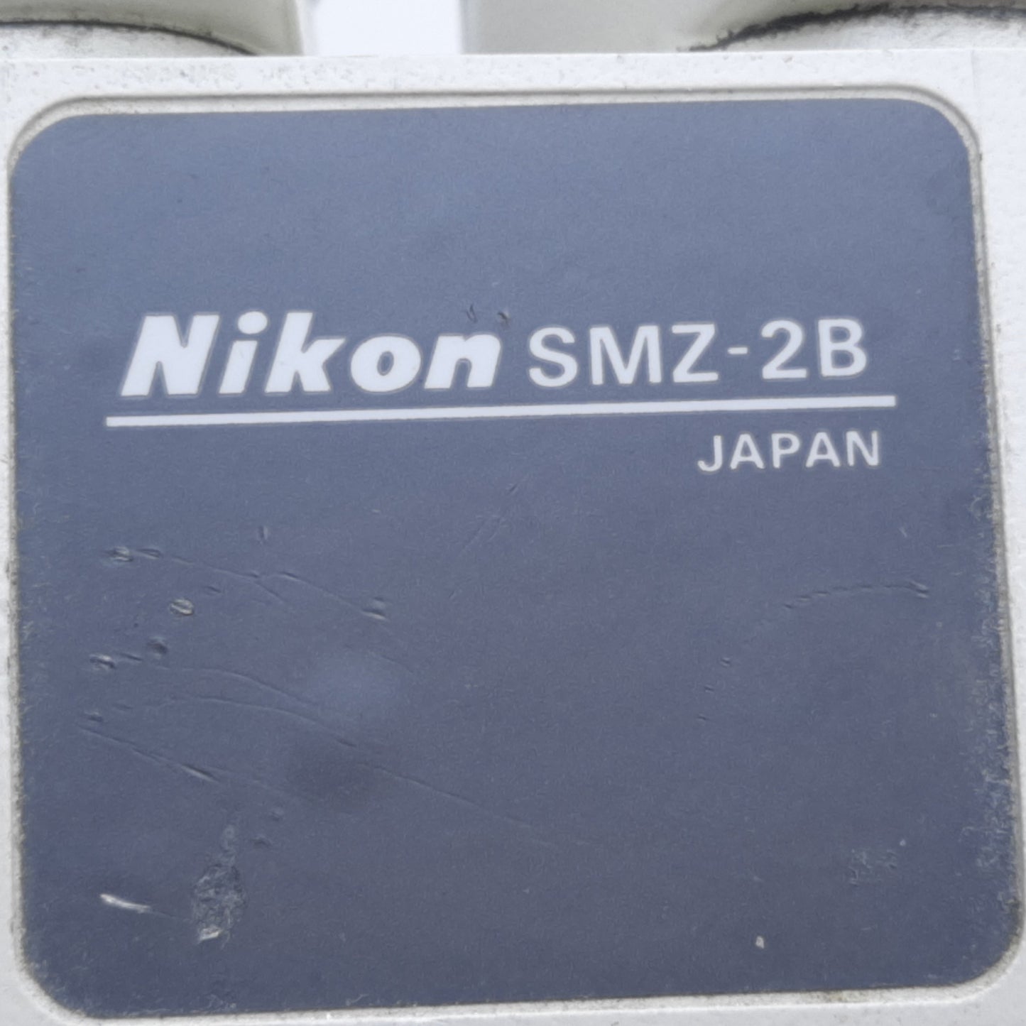 Used Nikon SMZ-2B Stereo Microscope Head, Zoom Magnification 0.8x-5x *No Eyepieces*
