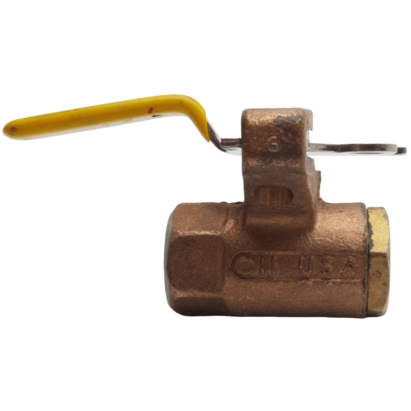 Used Apollo 75-103-41 Ball Valve, 1/2 in F NPT x 1/2 in F NPT, 600 WOG, 600 PSIG Max