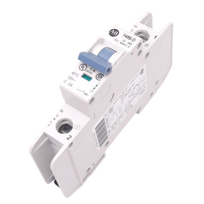 Used Allen Bradley 1489-D1C030 Miniature Circuit Breaker, 1-Pole, 3A, 125/250VDC