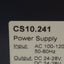 Used Puls CS10.241 Power Supply, 120/240VAC In, 24-28VDC 8.6-10A 240W Out, DIN Rail