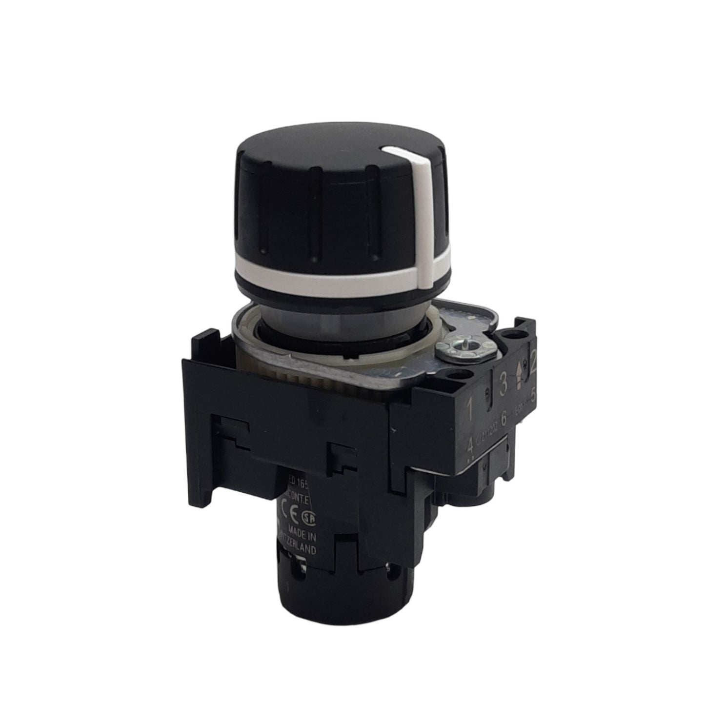 Used Siemens 3SU1200-2PS10-1AA0 Potentiometer, 300 VAC, 1 W, 280° Knob Rotation