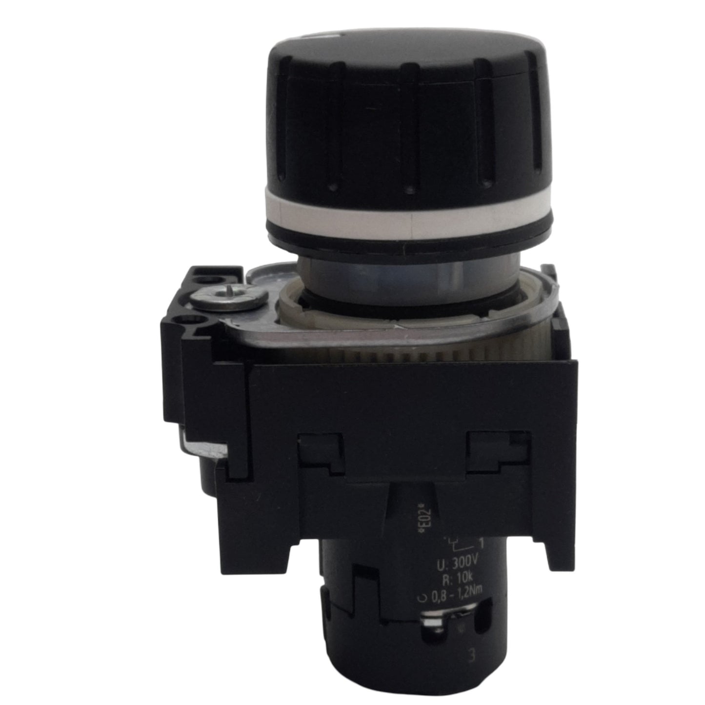 Used Siemens 3SU1200-2PS10-1AA0 Potentiometer, 300 VAC, 1 W, 280° Knob Rotation
