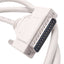 Used L-COM Data Cable, 25-Pin D-Sub Male to Female, 4ft Length, 26AWG, 300V AC/DC Max