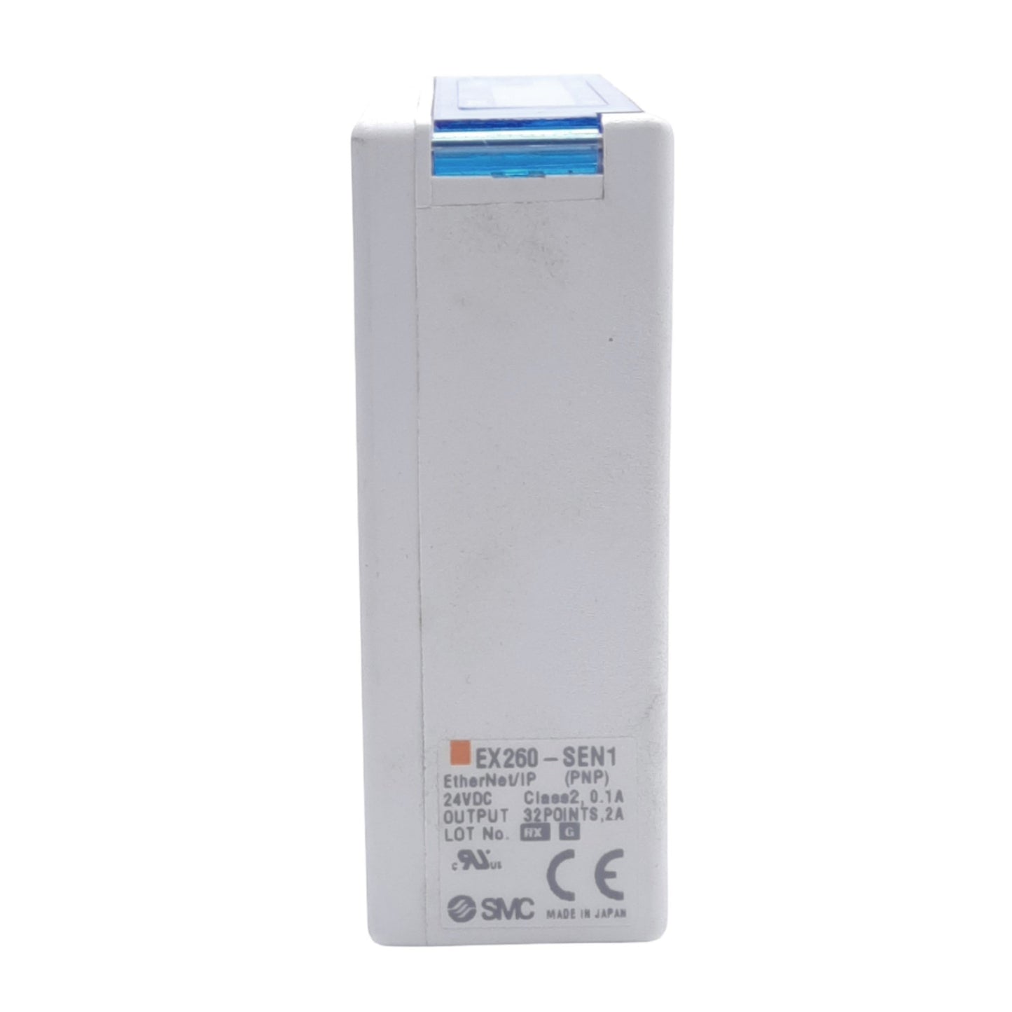 Used SMC EX260-SEN1 EX300 Serial Interface Unit, EtherNet, 32-Output, M12, 24VDC