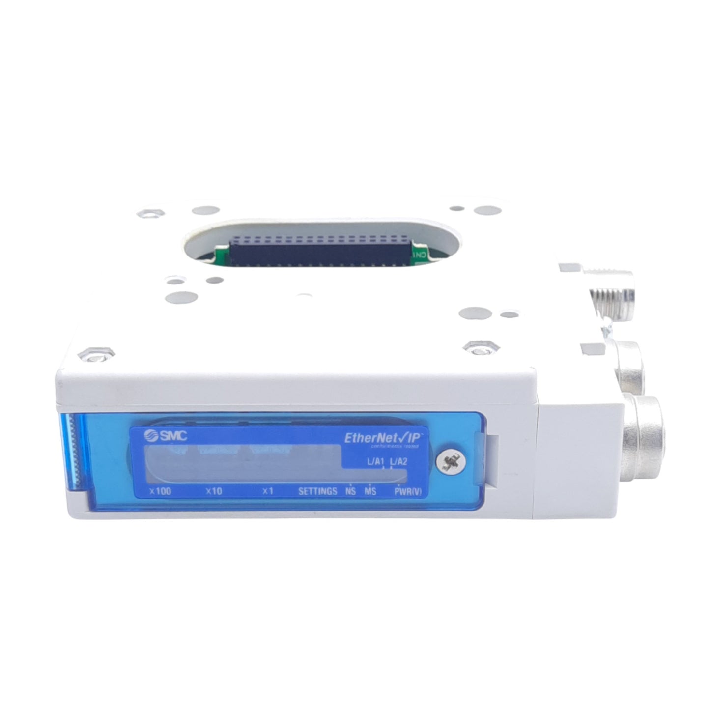 Used SMC EX260-SEN1 EX300 Serial Interface Unit, EtherNet, 32-Output, M12, 24VDC