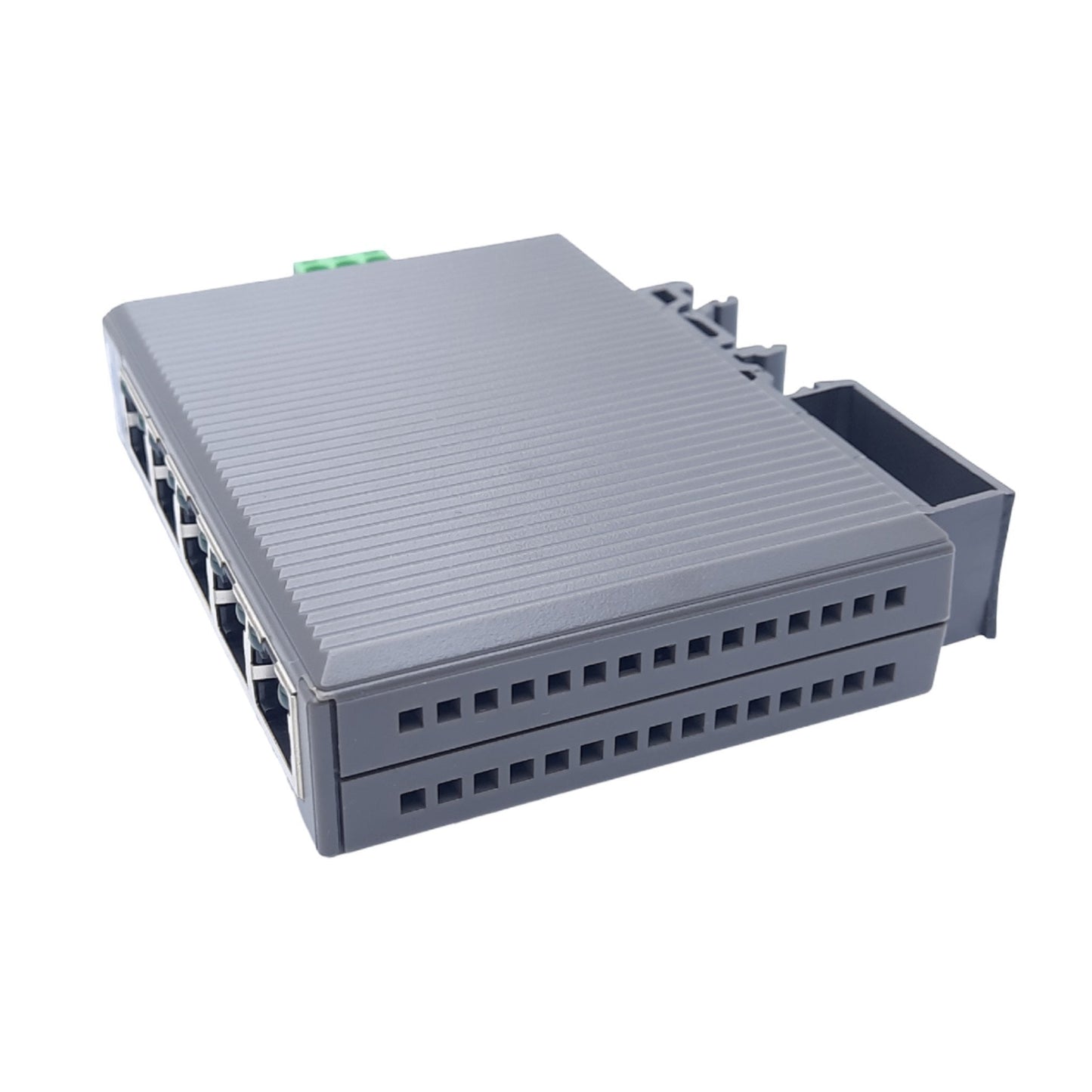 Used Moxa EDS-205 Ethernet Switch, 5-Port RJ45, 12-48VDC/18-30VAC, DIN Rail