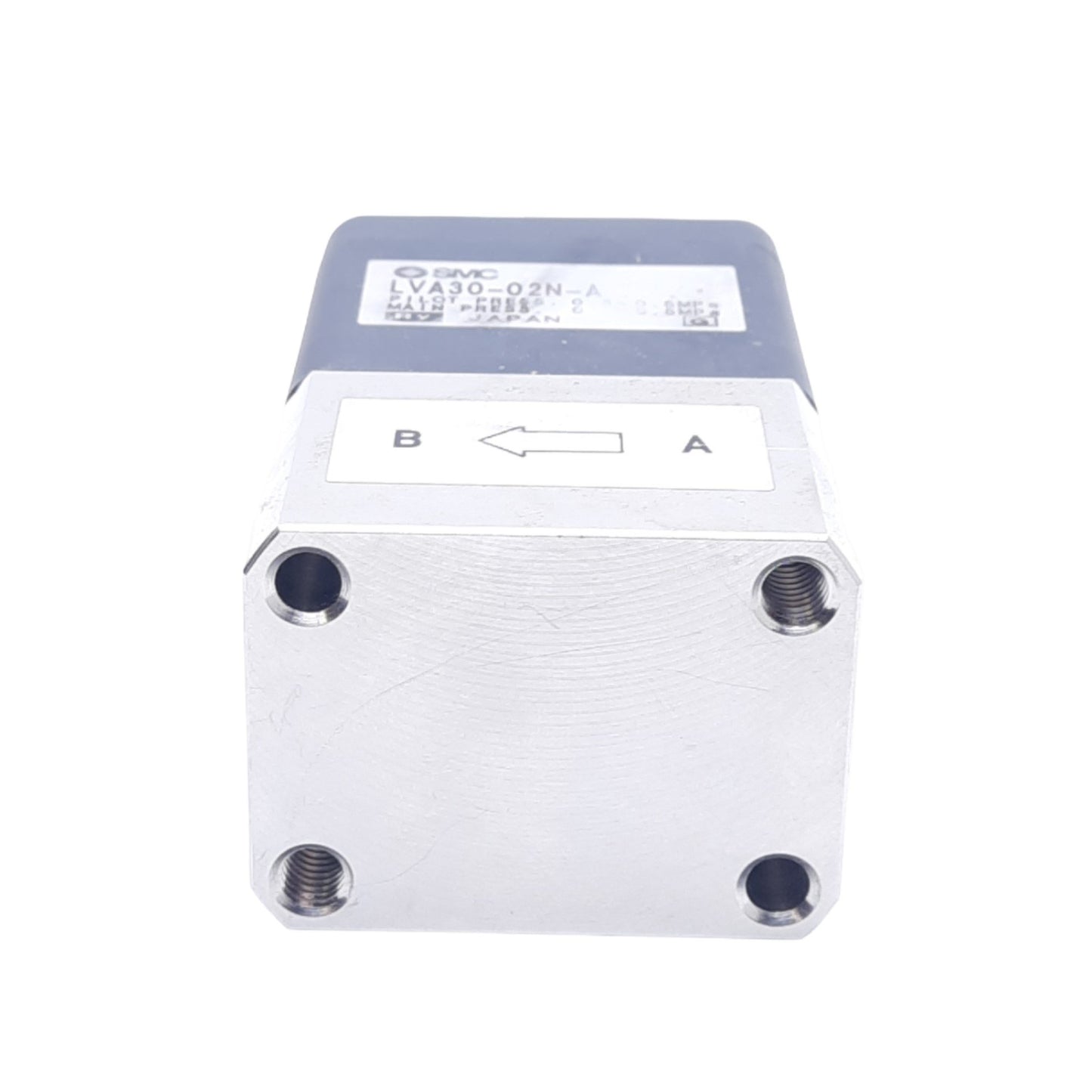Used SMC LVA30-02NA High Purity Chemical Valve, ø8mm, 1/4in NPT, N.C., 0-0.5MPa