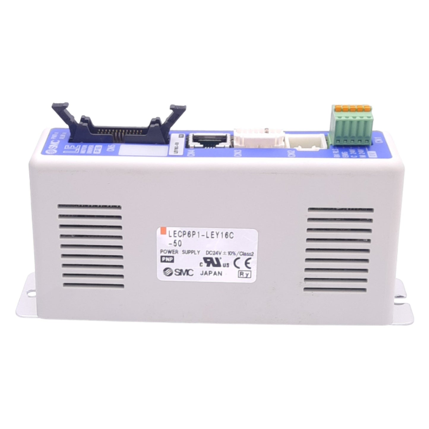 Used SMC LECP6P1-LEY16C-50 Step Motor Controller, 64-Point, PNP 11-In 13-Out, 24VDC