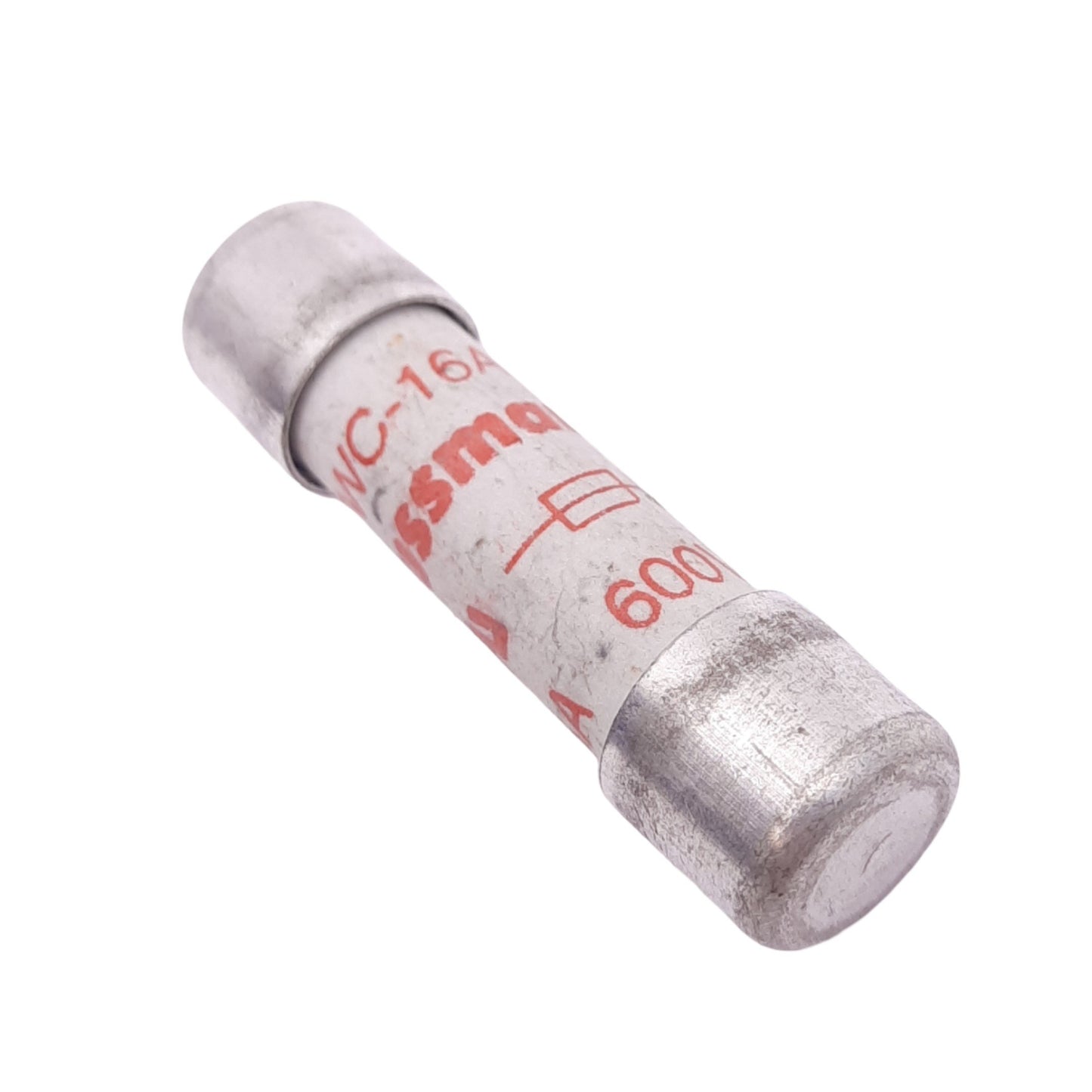 Used Lot of 4 Eaton Bussmann FWC-16A10F Fast Midget Fuses, 16A, 600VAC, Class aR