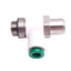 Used Lot of 6 SMC AS2201F-G02-06W2-X395 Speed Control Fittings, ø9mm P2C, G 1/4"