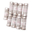 Used Lot of 9 Eaton Bussmann JJS-20 Fast Acting Fuses, 20A, 600VAC, Class T