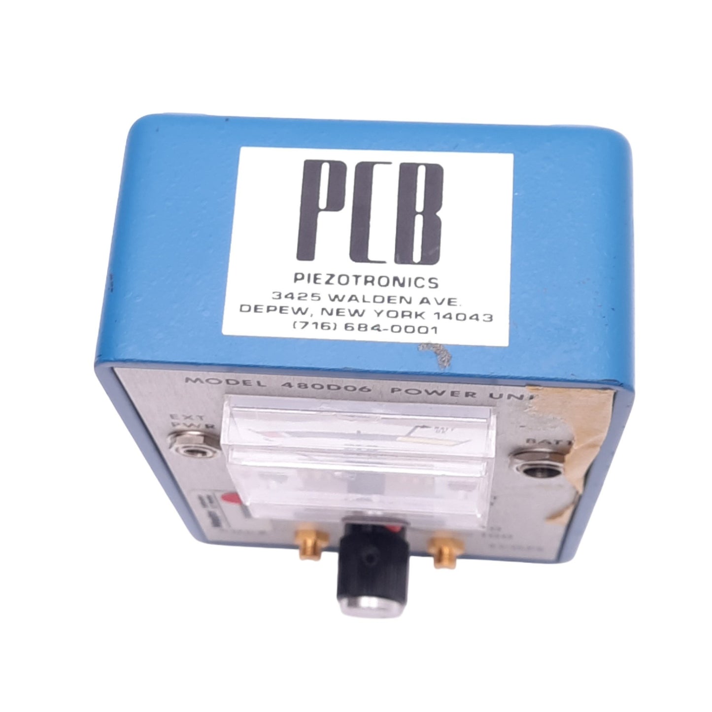 Used Piezotronics 480D06 Power Unit for Accelerometer, BNC, XDCR, 27VDC, 2mA