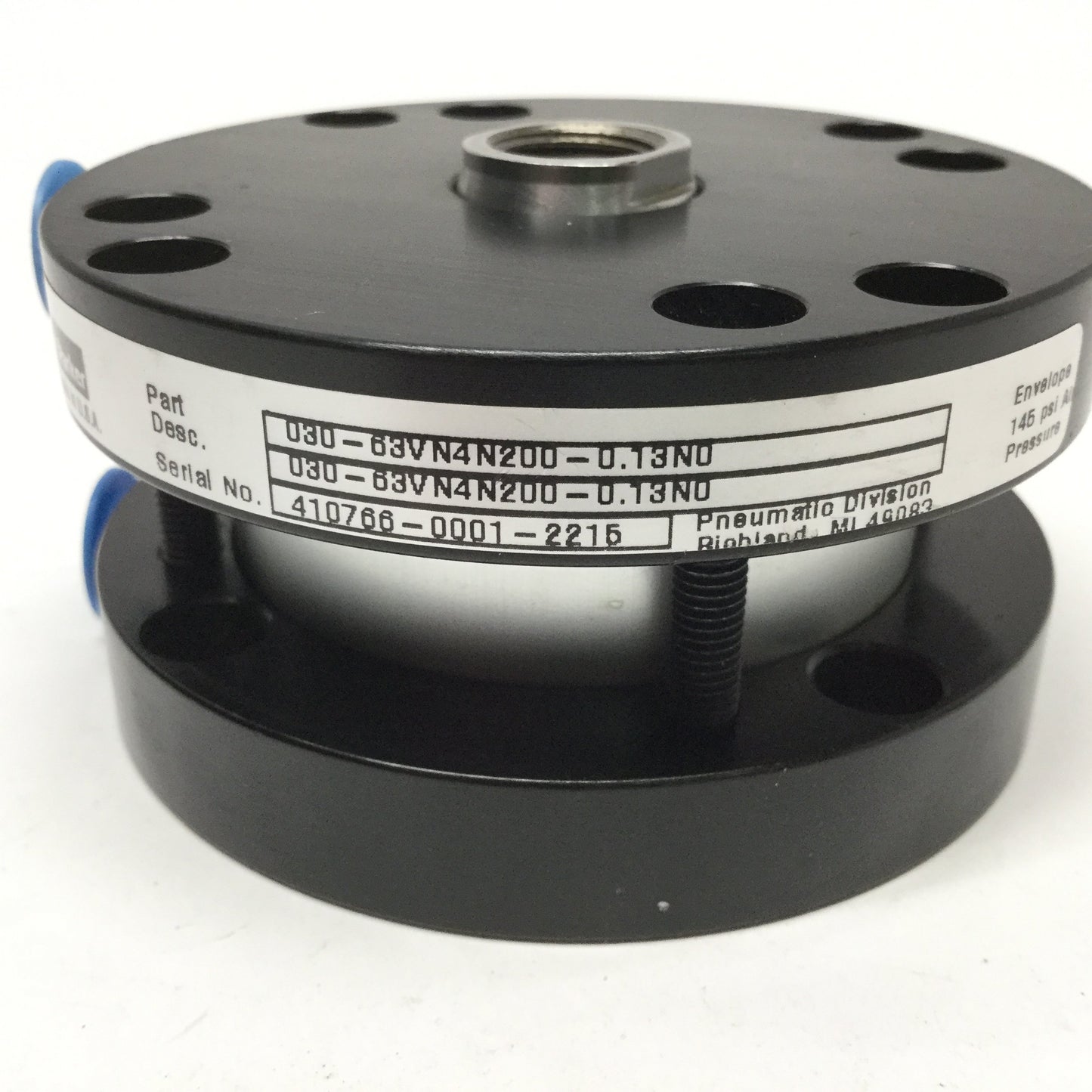New – Open box Parker 030-63VN4N200-0.13NO Pancake Cylinder 2" Bore, 0.13" Stroke, 145psi