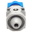 Used Festo HE-D-MINI On/Off Manual Piston Gate Valve, 3/2-Way, 0-16bar, G1/8in Ports