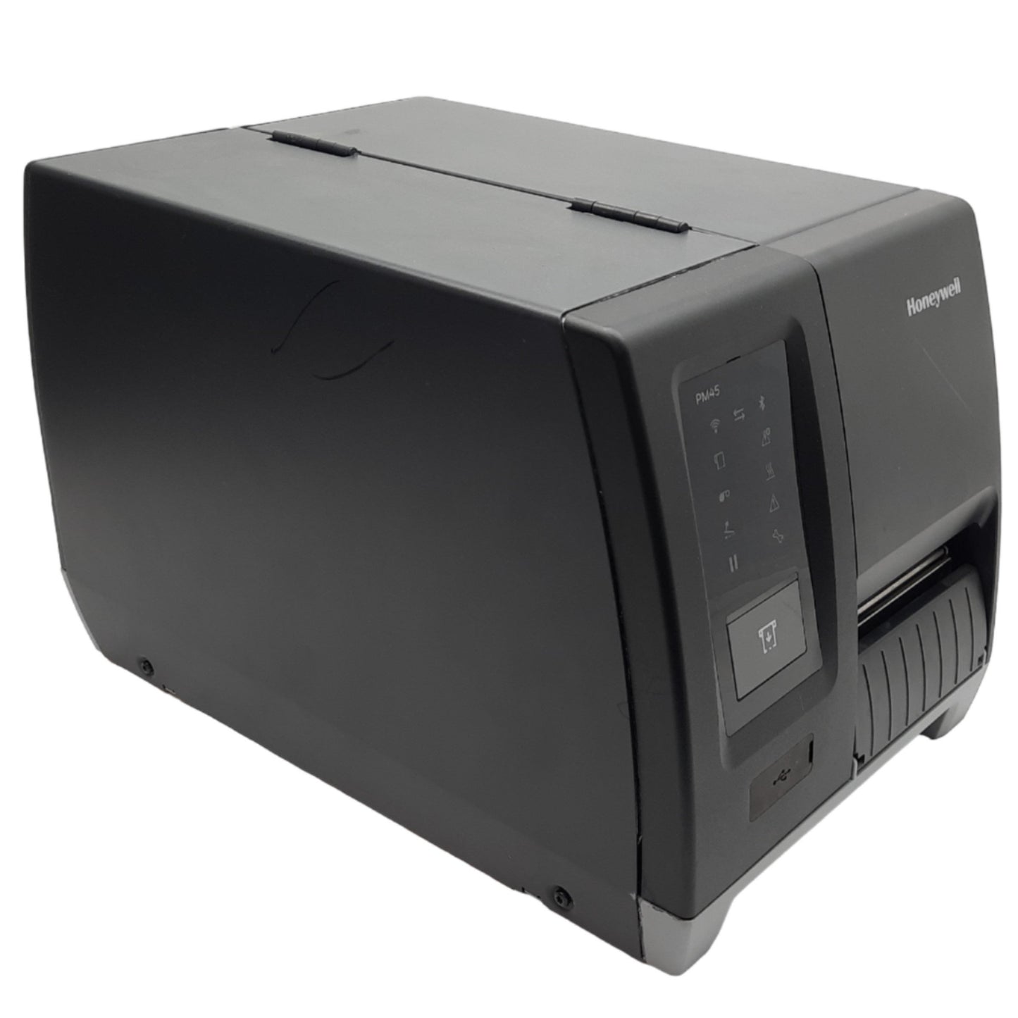Used Honeywell PM45A00000000201 Label Printer, 203 dpi 100 to 240V AC *No Print Head*