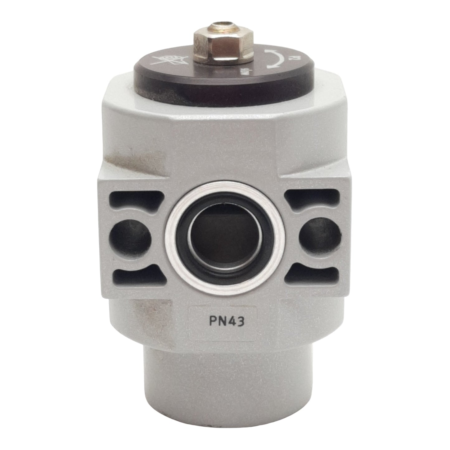 Used Festo HEL-D-MINI On/Off Piston Gate Valve, 2/2-Way Closed/Monostable, 3-16bar
