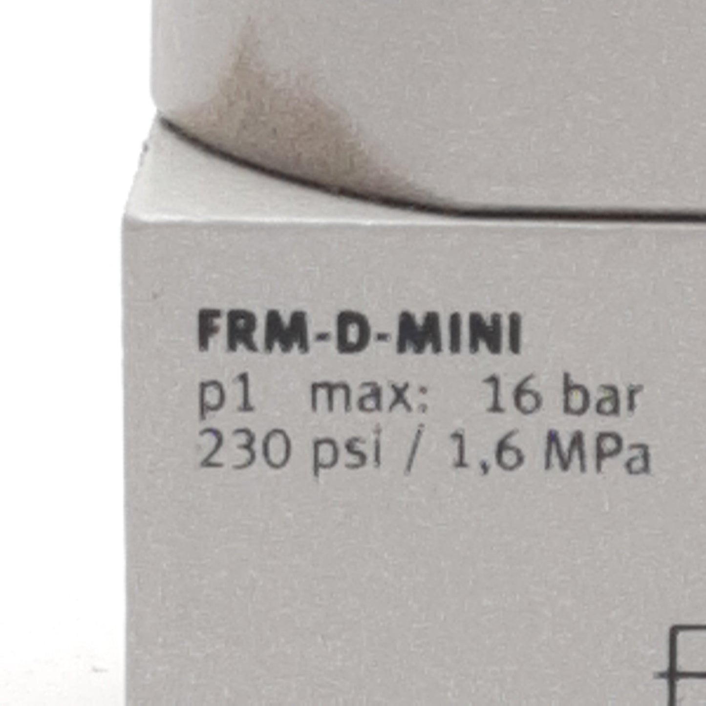 Used Festo FRM-D-MINI Pneumatic Branching Module, 0-16bar, 3300l/min Flow, G1/4in