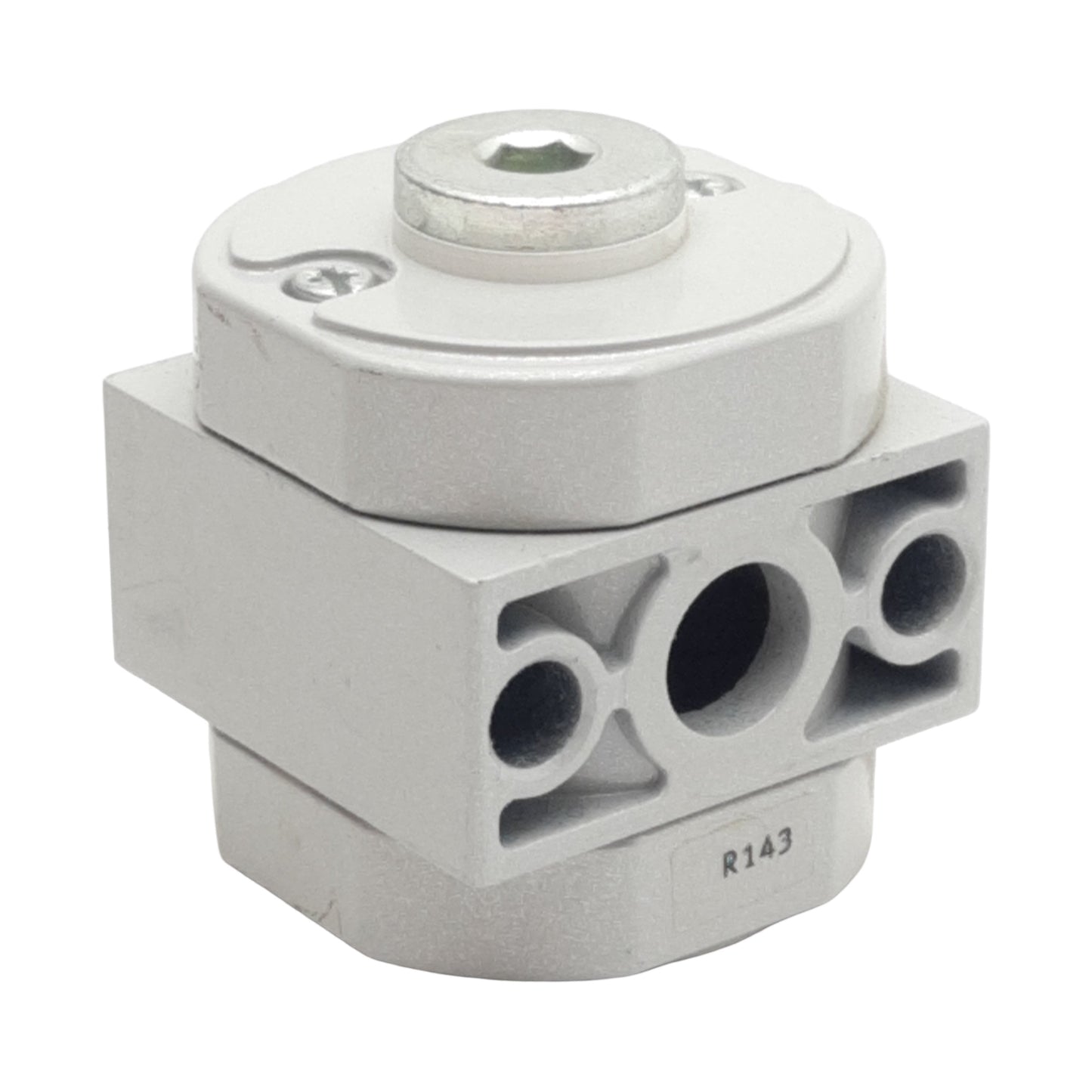 Used Festo FRM-D-MINI Pneumatic Branching Module, 0-16bar, 3300l/min Flow, G1/4in
