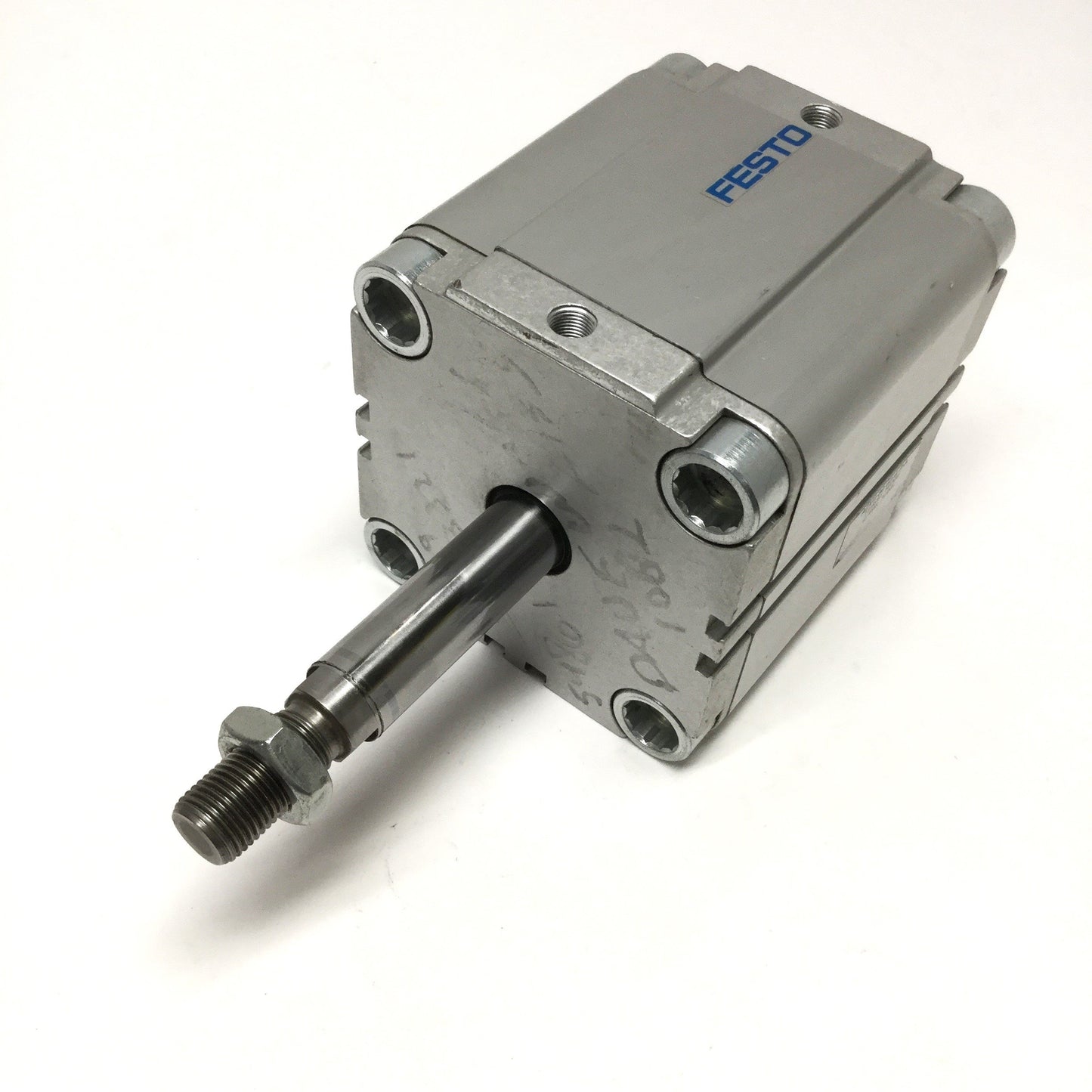 Used Festo ADVU-80-60-A-P-A Compact Pneumatic Air Cylinder 80mm Bore, 60mm Stroke