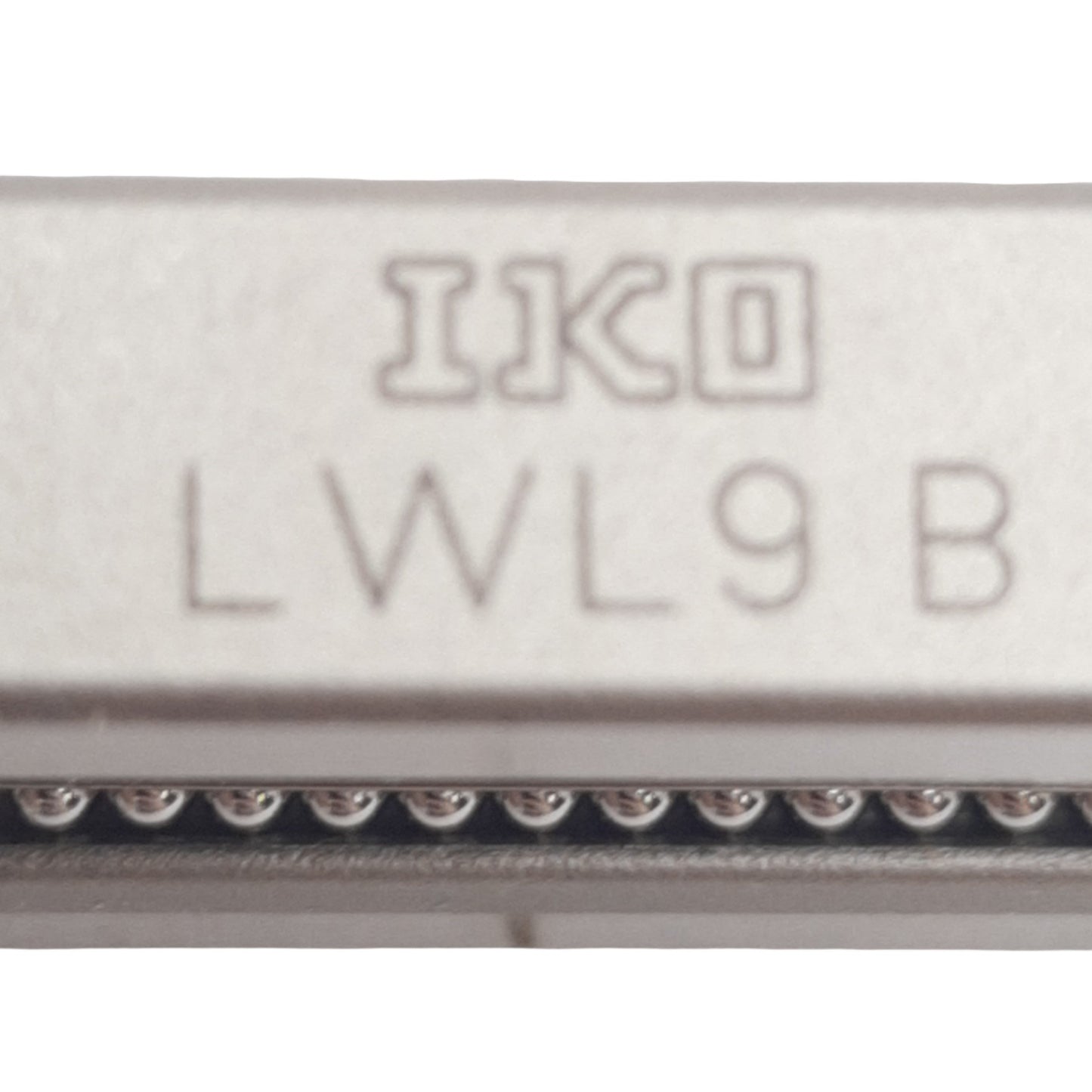 Used IKO LWL9B Linear Ball Bearing Carriage Slides 30mm x 20mm x 8mm, 4x M3