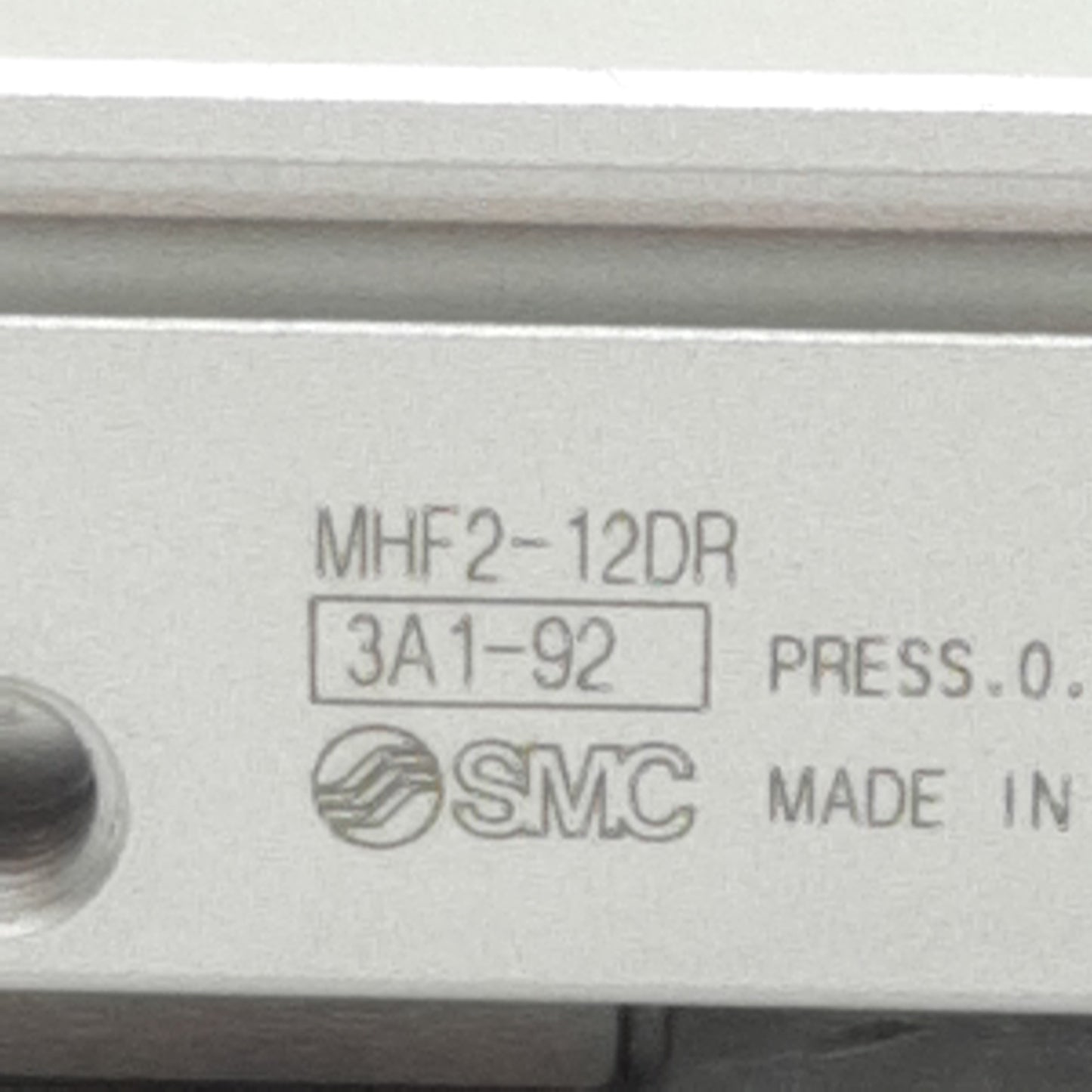Used SMC MHF2-12DR Parallel Gripper, ø12mm Bore, 12mm Stroke, M3, 0.1-0.7MPa