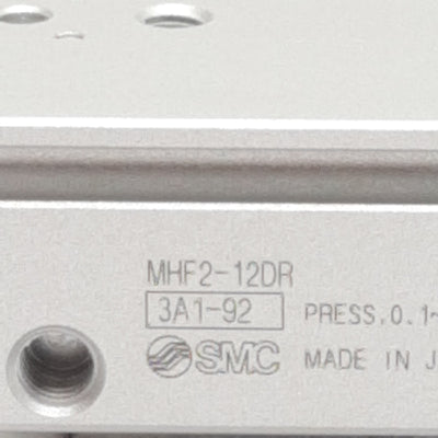 New SMC MHF2-12DR Parallel Gripper ø12mm Bore, 12mm Stroke, M3, 0.1-0.7MPa