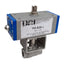 Used UCI PD-S2S-2 Pneumatic Ball Valve Actuator, Double Acting, 80-120PSI, 1/4in NPT