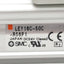 Used SMC LEY16C-R56P1 Electric Actuator, 50mm Stroke, 2.5mm Lead, Servo/24VDC